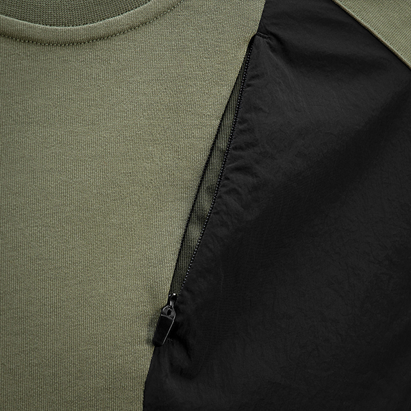 Phantom Project/M-Tac футболка Zipper combo Cotton Nylon Light Olive. Фото 7
