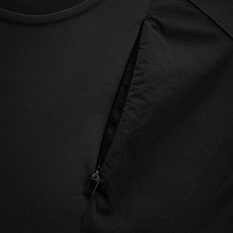 Phantom Project/M-Tac футболка Zipper combo Cotton Nylon Black. Фото 7