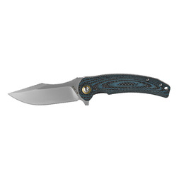 M-Tac ніж складний Type 15 Carbon/Blue