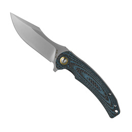 M-Tac ніж складний Type 15 Carbon/Blue. Фото 3