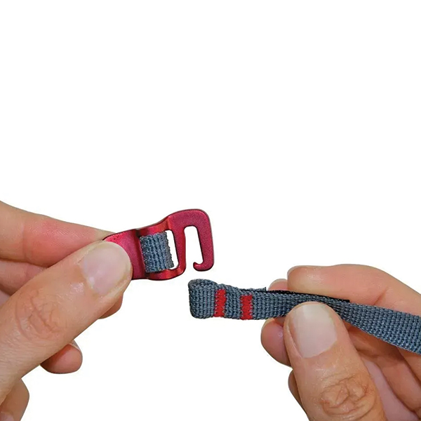 Стяжний ремінь Accessory Strap With Hook Buckle Grey, 2 м x 10 мм від Sea to Summit. Фото 2
