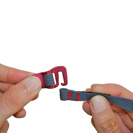 Стяжний ремінь Accessory Strap With Hook Buckle Grey, 2 м x 10 мм від Sea to Summit