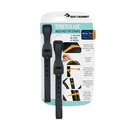 Набір стяжок Stretch-Loc 12 12mm x 300mm 2 Pack, Black від Sea to Summit