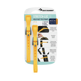 Набір стяжок Stretch-Loc 18 12mm x 450mm 2 Pack, Yellow від Sea to Summit