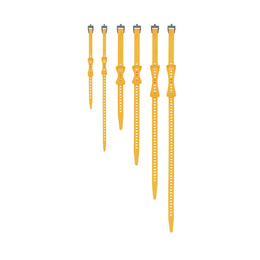 Набір стяжок Stretch-Loc 20, 20mmx500mm 2 Pack, Yellow від Sea to Summit 