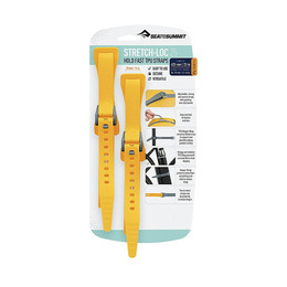 Набір стяжок Stretch-Loc 25 - 20mm x 625mm 2 Pack, Yellow від Sea to Summit 