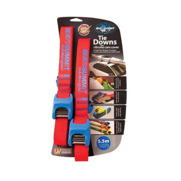 Стяжний ремінь Tie Down with Silicone Cover Double Pack Blue, 5.5 м від Sea to Summit
