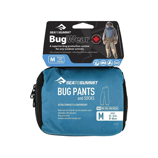 Штани від комарів Bug Pants Olive, M від Sea to Summit. Фото 3