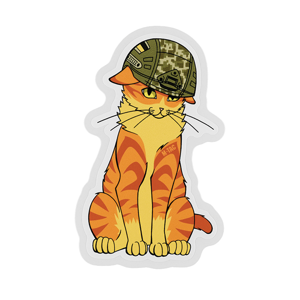 M-Tac наклейка Orange Cat