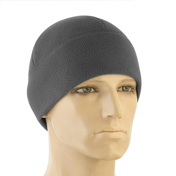 M-Tac шапка Watch Cap Elite фліс (320г/м2) Dark Grey. Фото 3