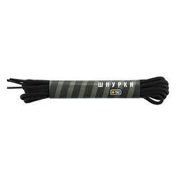 M-Tac шнурки black нейлон Mil-Spec