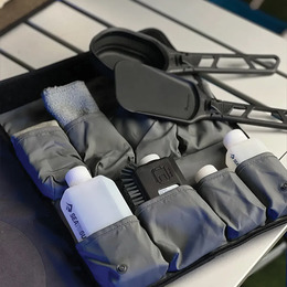 Набір аксесуарів для кухні Camp Kitchen Tool Kit - 10 Piece Set від Sea To Summit, Black. Фото 5