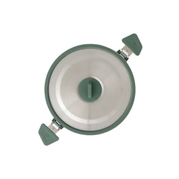 Каструля складана Sea to Summit Detour Stainless Steel Collapsible Pot 3 L, Laurel Wreath Green. Фото 3