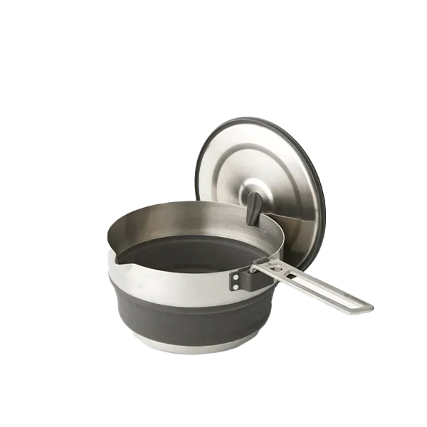 Каструля складана Sea to Summit Detour Stainless Steel Collapsible Pouring Pot 1,8 L. Фото 2