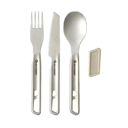 Набір столових приладів (ніж, виделка, ложка) Sea to Summit Detour Stainless Steel Cutlery Set