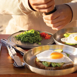 Набір столових приладів (ніж, виделка, ложка) Sea to Summit Detour Stainless Steel Cutlery Set. Фото 6