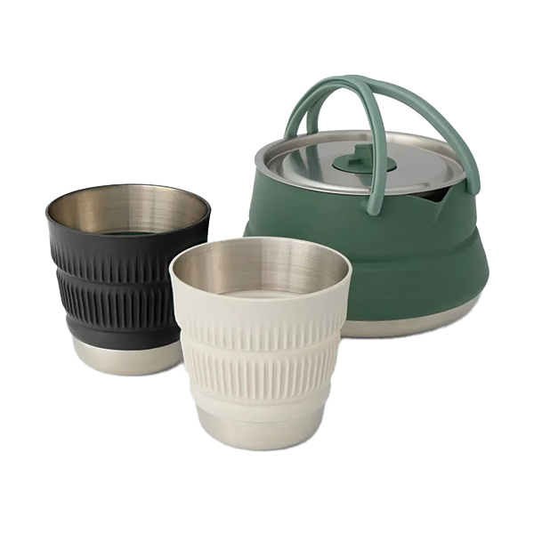 Набір посуду Sea to Summit Detour Stainless Steel Kettle Cook Set, на 2 персони