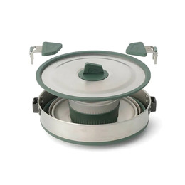 Набір посуду Sea to Summit Detour Stainless Steel One Pot Cook Set, на 2 персони