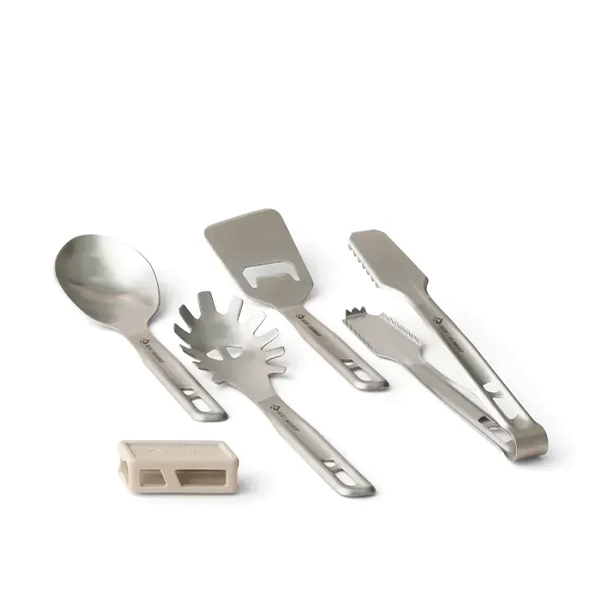 Набір кухонного приладдя Sea to Summit Detour Stainless Steel Utensil Set, 4 предмети. Фото 3
