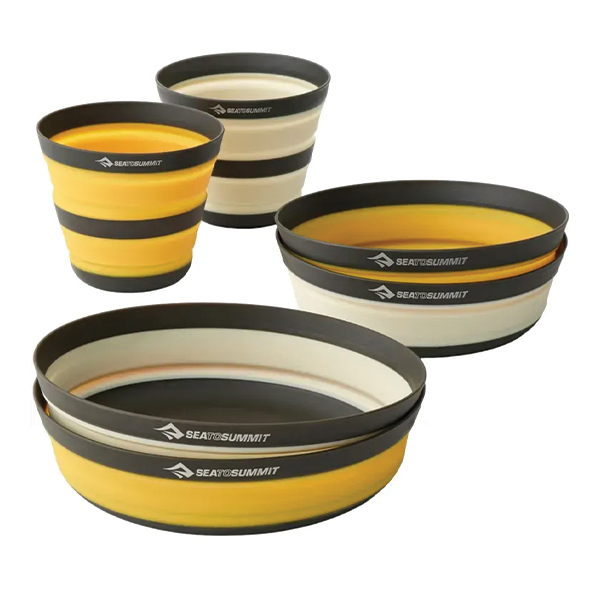 Набір посуду Sea to Summit Frontier UL Collapsible Dinnerware Set, на 2 персони
