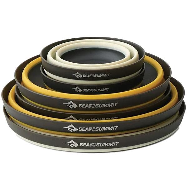 Набір посуду Sea to Summit Frontier UL Collapsible Dinnerware Set, на 2 персони. Фото 2