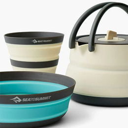 Набір посуду Sea to Summit Frontier UL Collapsible Kettle Cook Set w/Sack 1P. Фото 3