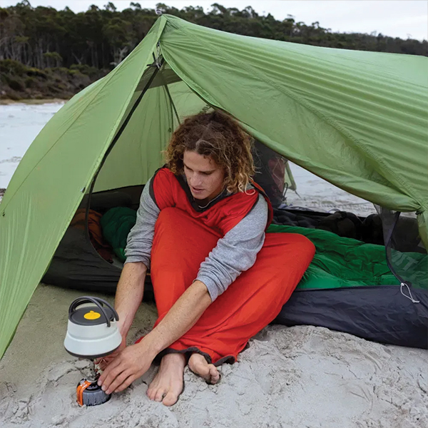 Набір посуду Sea to Summit Frontier UL Collapsible Kettle Cook Set w/Sack з чохлом, на 2 персони. Фото 10