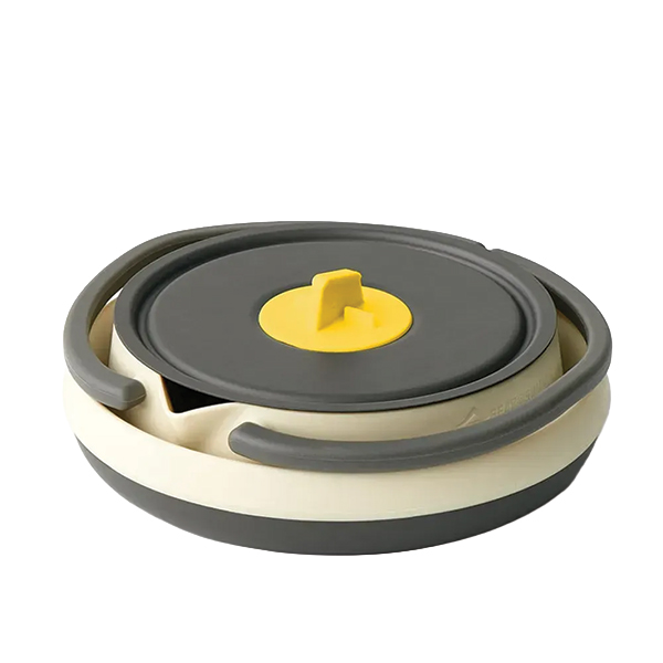 Набір посуду Sea to Summit Frontier UL Collapsible Kettle Cook Set w/Sack з чохлом, на 2 персони. Фото 5