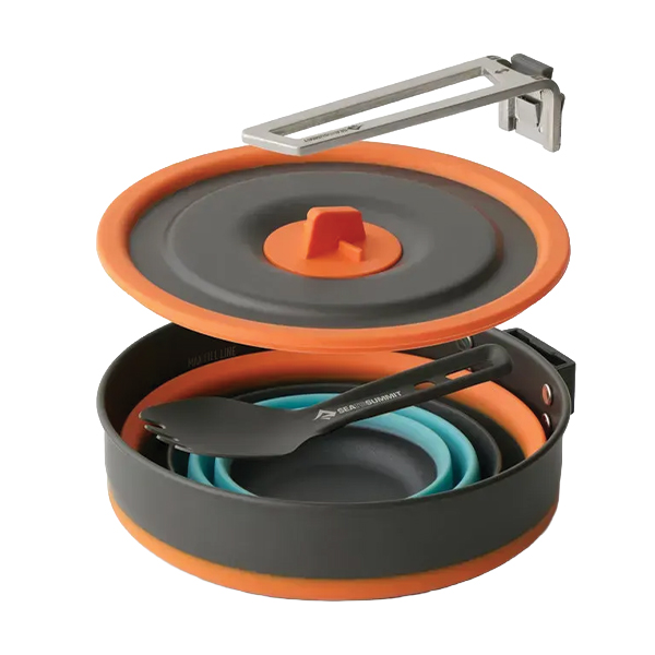Набір посуду Sea to Summit Frontier UL Collapsible One Pot Cook Set w/1L Pot. Фото 4