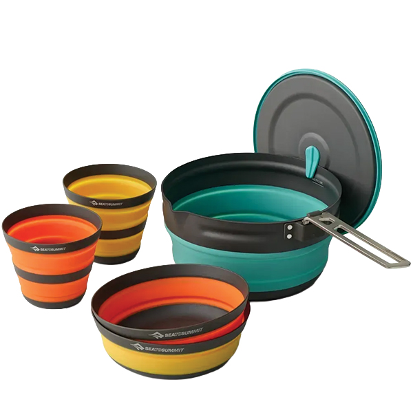 Набір посуду Sea to Summit Frontier UL Collapsible One Pot Cook Set w/ 2.2L Pot, на 2 персони