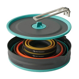Набір посуду Sea to Summit Frontier UL Collapsible One Pot Cook Set w/ 2.2L Pot, на 2 персони