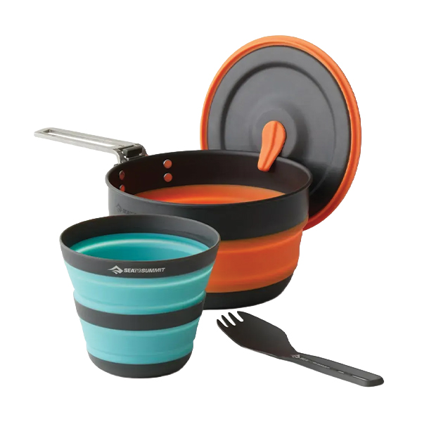 Набір посуду Sea to Summit Frontier UL Collapsible One Pot Cook Set w/Sack з чохлом