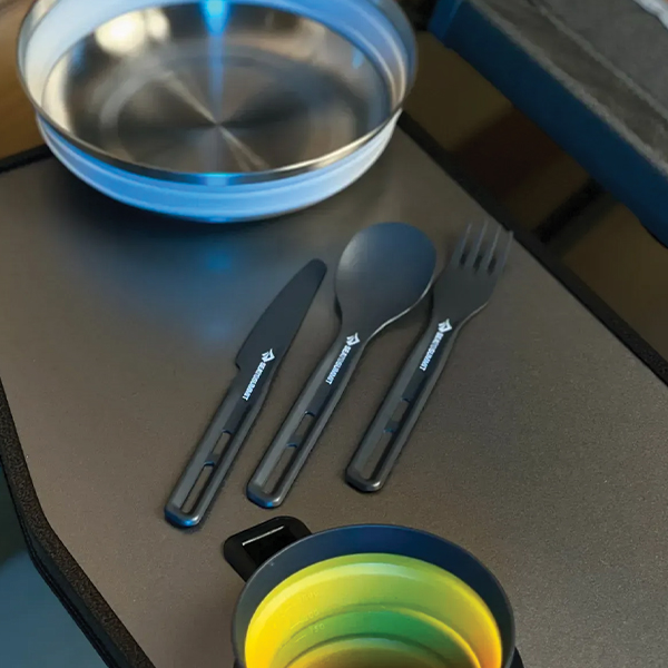 Набір столових приборів Sea to Summit Frontier UL Cutlery Set, виделка, ніж, ложка. Фото 7
