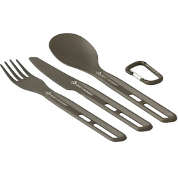 Набір столових приборів Sea to Summit Frontier UL Cutlery Set, виделка, ніж, ложка. Фото 3