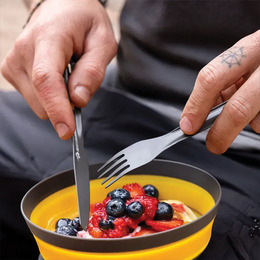 Набір столових приборів Sea to Summit Frontier UL Cutlery Set, виделка, ніж, ложка. Фото 6