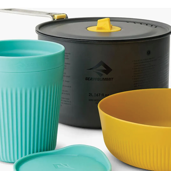 Набір посуду Sea to Summit Frontier UL One Pot Cook Set М, на 1 персону. Фото 3