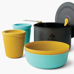 Набір посуду Sea to Summit Frontier UL One Pot Cook Set 5 предметів, на 2 персони. Фото 3