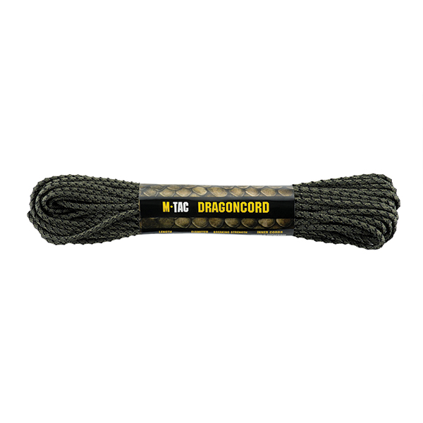 M-Tac паракорд Dragon Cord 15m Ranger Green/Black