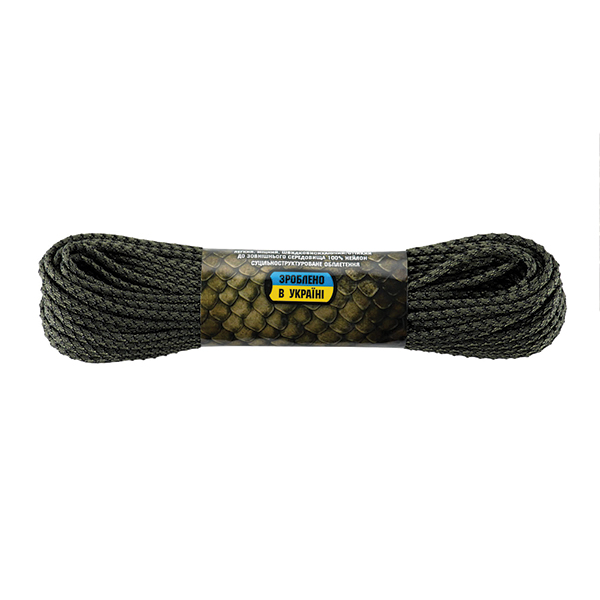 M-Tac паракорд Dragon Cord 30m Ranger Green/Black. Фото 2