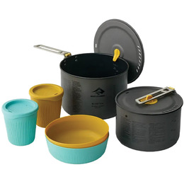 Набір посуду Sea to Summit Frontier UL Two Pot Cook Set, 6 предметів, на 2 персони