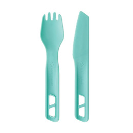 Набір столових приборів Sea to Summit Passage Cutlery Set, 2 Piece, Aqua Sea Blue