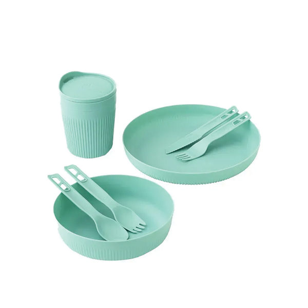 Набір посуду Sea to Summit Passage Dinnerware Set, 1P, 7 Piece, Aqua Sea Blue
