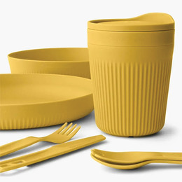 Набір посуду Sea to Summit Passage Dinnerware Set, 1P, 7 Piece, Arrowwood Yellow. Фото 3