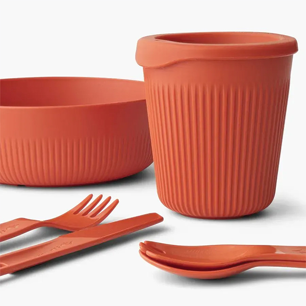 Набір посуду Sea to Summit Passage Dinnerware Set, 1P, 6 Piece, Spicy Orange. Фото 3