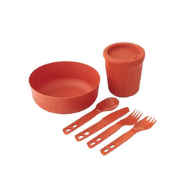 Набір посуду Sea to Summit Passage Dinnerware Set, 1P, 6 Piece, Spicy Orange