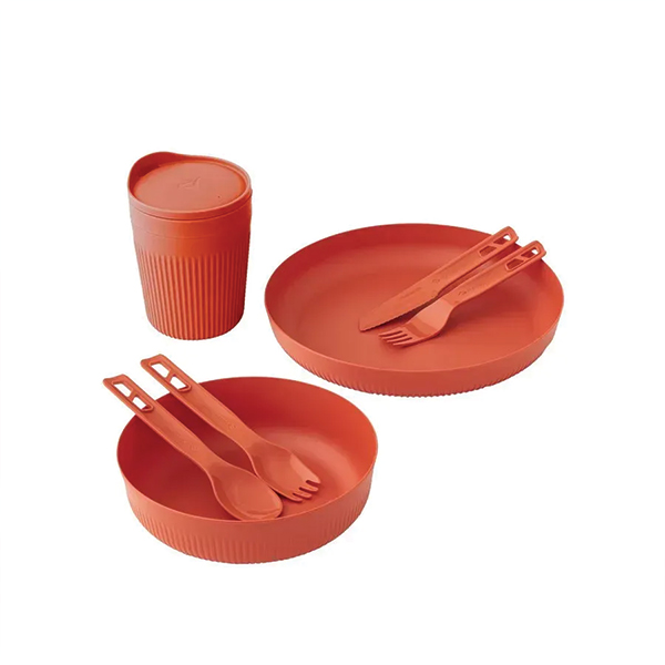 Набір посуду Sea to Summit Passage Dinnerware Set, 1P, 7 Piece, Spicy Orange