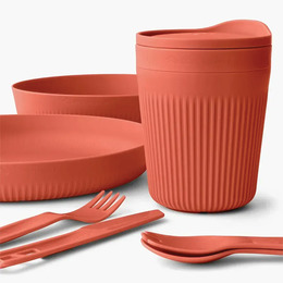 Набір посуду Sea to Summit Passage Dinnerware Set, 1P, 7 Piece, Spicy Orange. Фото 3