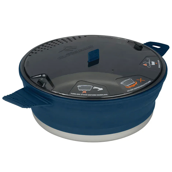 Каструля з алюмінієвим дном X-Pot , Navy, 4.0, л від Sea to Summit