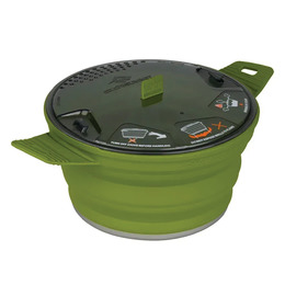 Каструля з алюмінієвим дном X-Pot , Olive, 2.8, л від Sea to Summit