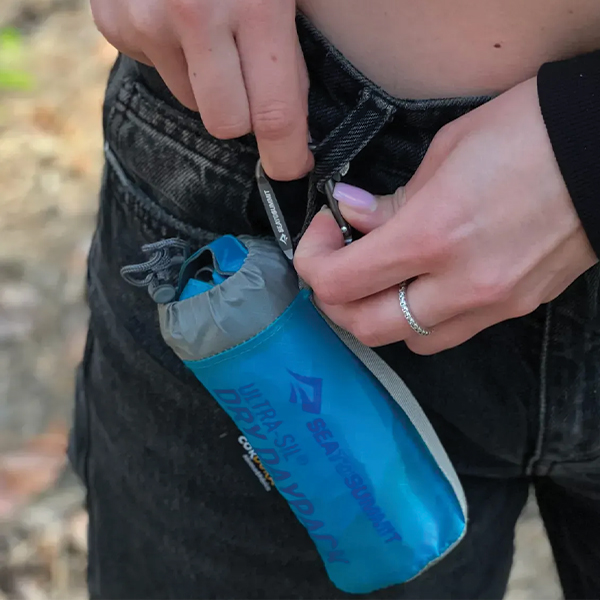 Складний рюкзак герметичний Sea To Summit Ultra-Sil Dry Day Pack 22, Blue Atoll. Фото 5